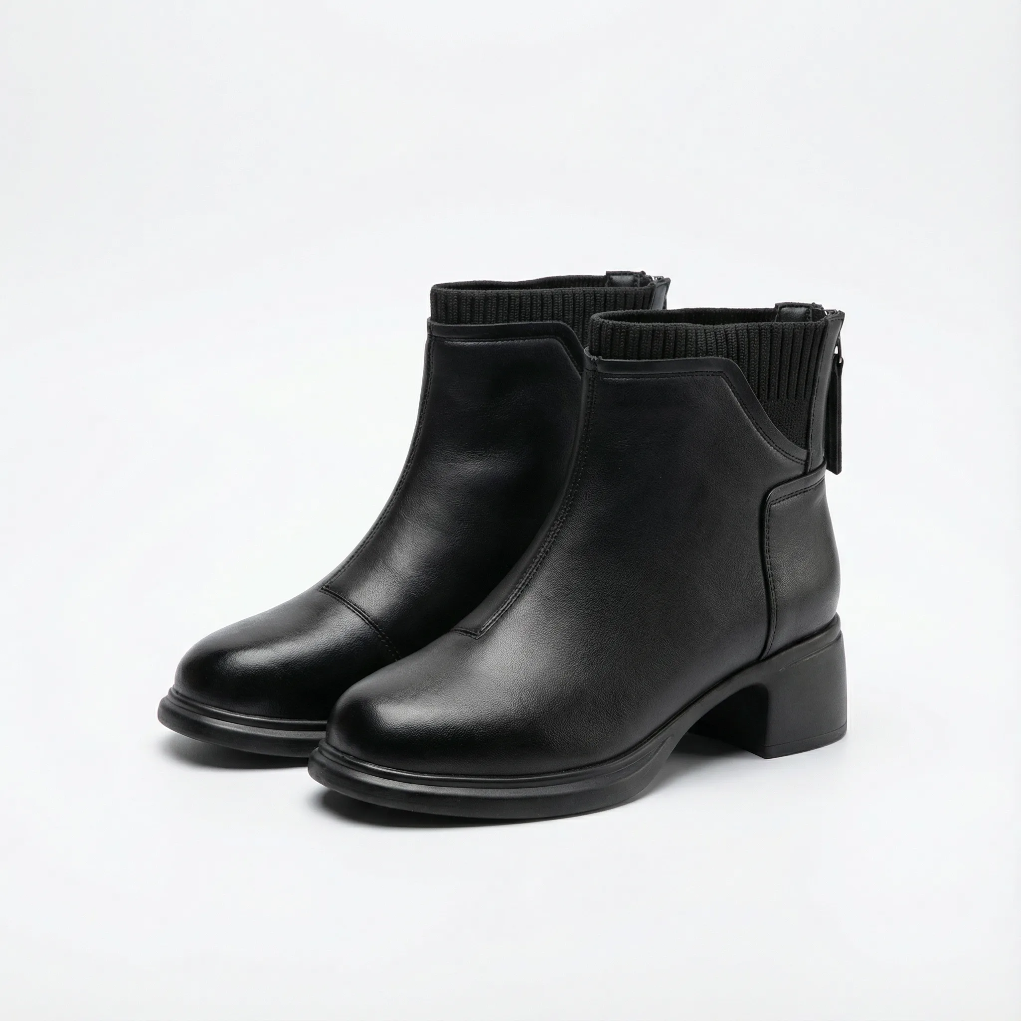 نیم بوت مشکی زنانه