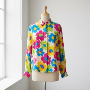 شومیز طرح دار زنانه