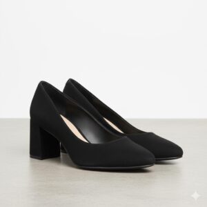 کفش مجلسی پاشنه مربعی