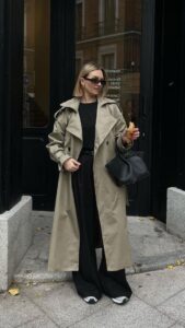 ترنچ کت بلند