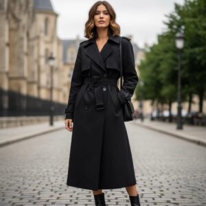 ترنچ کت بلند