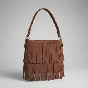 کیف جیر قهوه ای زنانه