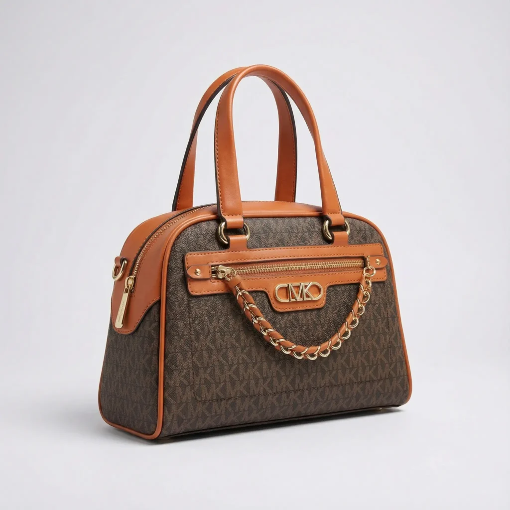 کیف قهوه ای زنانه M.K