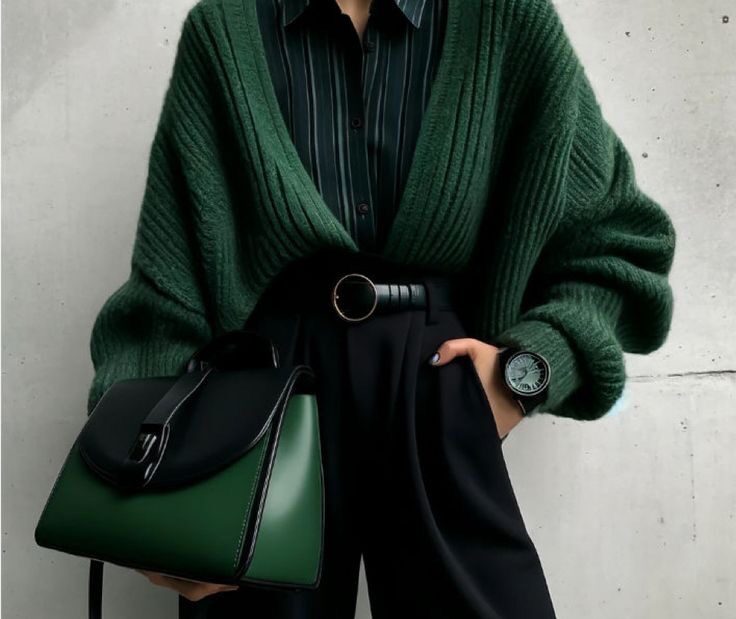 مکمل رنگ سبز یشمی در لباس