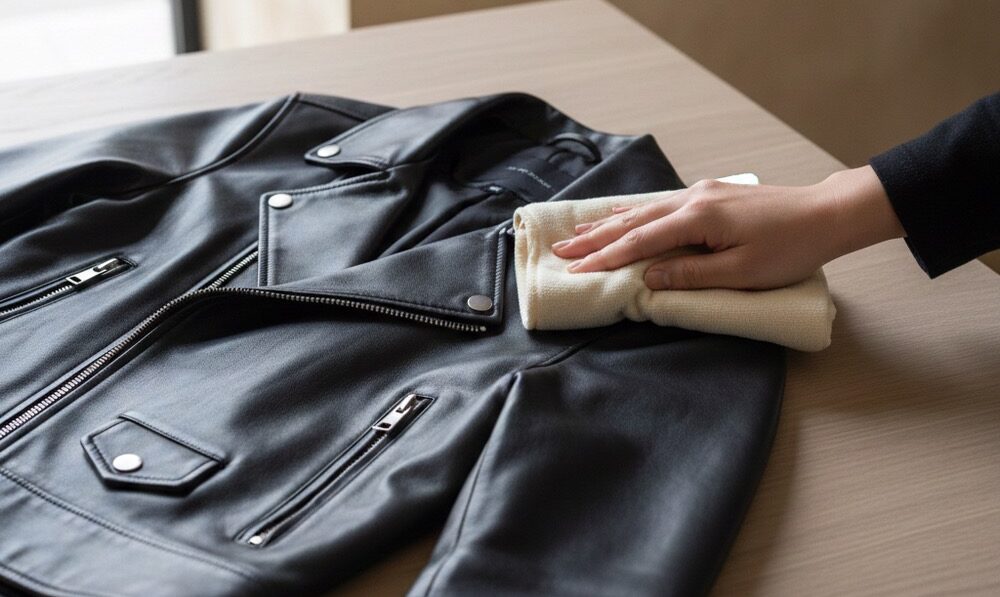 شستن کت چرم در خانه